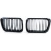 Καρδιές Μάσκας Για Bmw 3 E36 96-99 M4 Look Με Διπλή Γρίλια Μαύρο Γυαλιστερό 2 Τεμάχια - Image 2