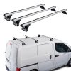 Kimpiris - Μπάρες Οροφής Αλουμινίου CRUZ 924-097 Alu Cargo AF3-148cm Ασημί 3 Τεμάχια