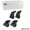 Kimpiris - Πόδια / Άκρα Για Μπάρες & Σχάρες Οροφής CRUZ LCV 934-227 Για Dacia Dokker 13+ / Renault Express 21+ Σετ 2 Τεμάχια Για 1 Μπάρα