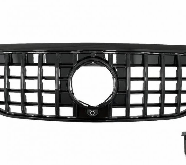 Kimpiris - Μάσκα Για Mercedes-Benz GLB X247 19-23 Standard / Progressive / Style Panamericana Look Glossy Black/Night Package