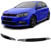 Kimpiris - Φρυδάκια Μπροστινών Φαναριών Για VW Polo 6R 6C 09-17 Evil Eye Μαύρο Γυαλιστερό 2 Τεμάχια