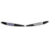 Φρυδάκια Μπροστινών Φαναριών Για VW Polo 6R 6C 09-17 Evil Eye Μαύρο Γυαλιστερό 2 Τεμάχια - Image 2