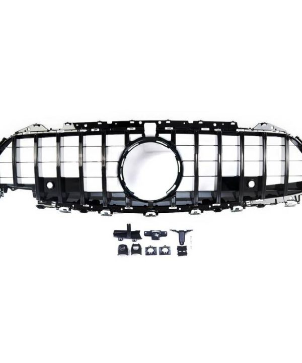 Kimpiris - Μάσκα Για Mercedes-Benz CLS C257 / X257 2018-2023 GT Amg Panamericana Look  Μαύρη Γυαλιστερή 1 Τεμάχιο