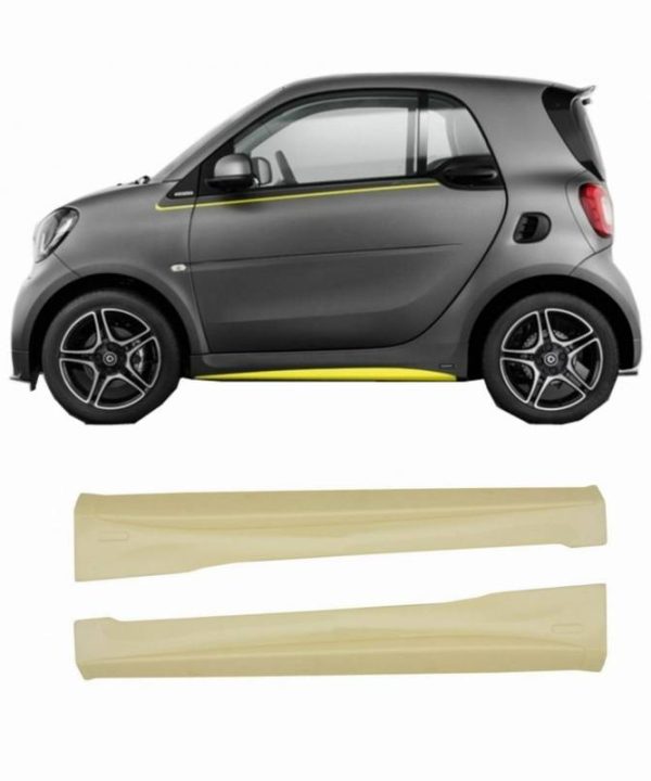 Kimpiris - Πλαινά Μασπιέ Για Smart Fortwo 453 2014+ Brabus Look Από Abs Πλαστικό 2 Τεμάχια