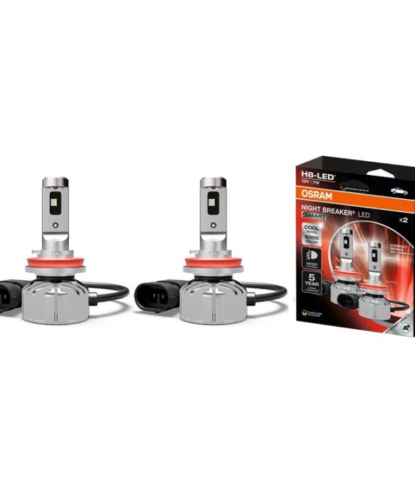 Kimpiris - Λάμπες Led H8 Osram 12volt 7watt Night Breaker Smart 6000k 64212DWNBSM-2HB 2 Τεμάχια