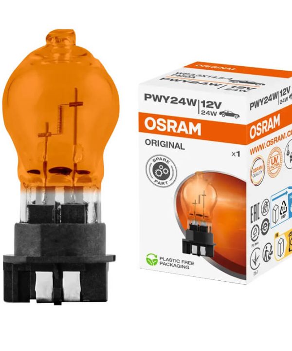 Kimpiris - Λάμπα Αλογόνου ΡWY24W WP3.3X14.5-4 12volt 24 watt Osram Original 7450A 1Τεμάχιο