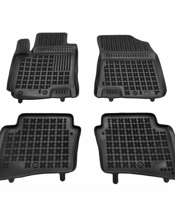 Kimpiris - Πατάκια Σκαφάκια 3D Από Λάστιχο TPE Για Hyundai I20 2014-2020 Rezaw Plast 4 Τεμάχια Μαύρα