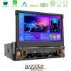 Kimpiris - Bizzar 1DIN Deck 4core Android14 2+32GB Navigation Multimedia Deckless 7" με Carplay/AndroidAuto