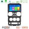 Kimpiris - Bizzar CS2 Series 4Core Android14 2+32GB Jeep Wrangler 2Door 2008-2010 Navigation Multimedia Tablet 9" Με Carplay & Android Auto