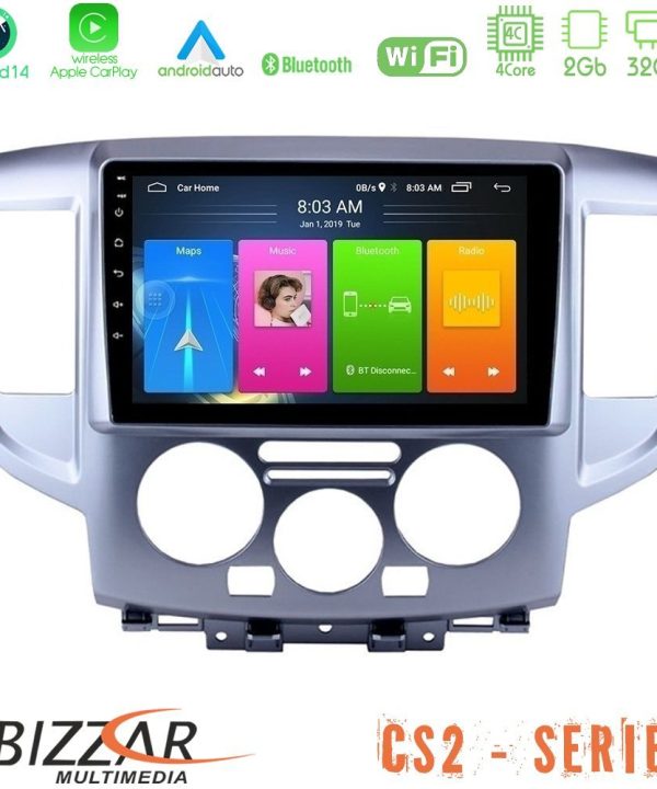 Kimpiris - Bizzar CS2 Series 4Core Android14 2+32GB Nissan NV200 Navigation Multimedia Tablet 9" Με Carplay & Android Auto