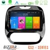 Kimpiris - Bizzar CS2 Series 4Core Android14 2+32GB Renault Captur 2013-2019 (Manual AC) Navigation Multimedia Tablet 9" Με Carplay & Android Auto