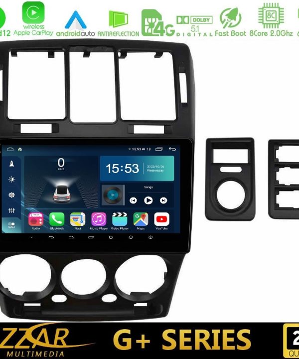 Kimpiris - Bizzar G+ Series Hyundai Getz 2002-2009 8core Android12 6+128GB Navigation Multimedia Tablet 9"