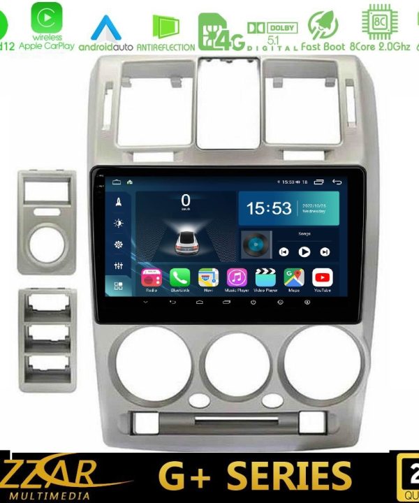 Kimpiris - Bizzar G+ Series Hyundai Getz 2002-2009 8core Android12 6+128GB Navigation Multimedia Tablet 9"