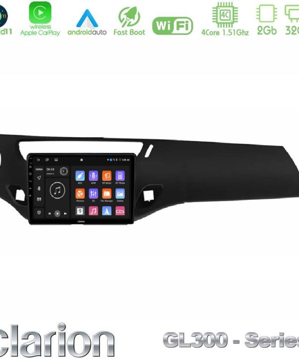 Kimpiris - Clarion GL300 Series 4Core Android11 2+32GB Citroen C3/DS3 2009-2016 Navigation Multimedia Tablet 9" Με Carplay & Android Auto