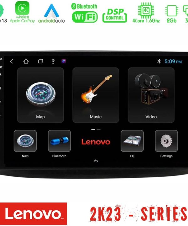 Kimpiris - Lenovo Car Pad Chevrolet Aveo 2006-2010 4Core Android 13 2+32GB Navigation Multimedia Tablet 9"