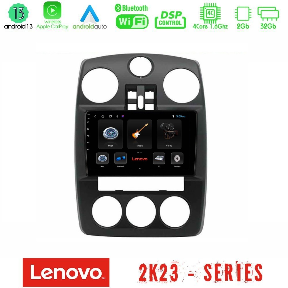 Kimpiris - Lenovo Car Pad Chrysler PT-Cruiser 2000-2005 4Core Android 13 2+32GB Navigation Multimedia Tablet 9"