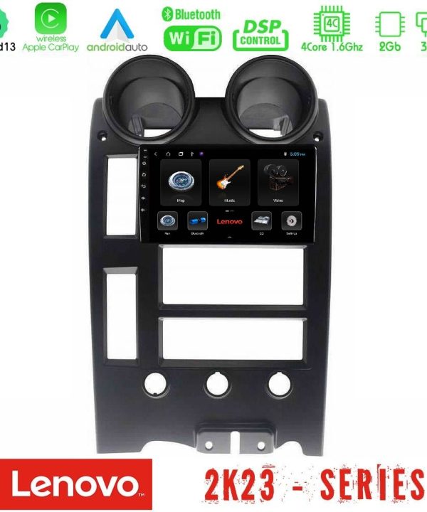 Kimpiris - Lenovo Car Pad Hummer H2 2002-2007 4Core Android 13 2+32GB Navigation Multimedia Tablet 9"