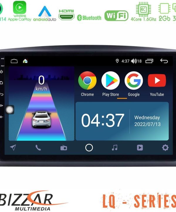 Kimpiris - Bizzar LQ Series 4Core Android14 2+32GB Mercedes Vito 2015-2021 Navigation Multimedia Tablet 10" Με Carplay & Android Auto