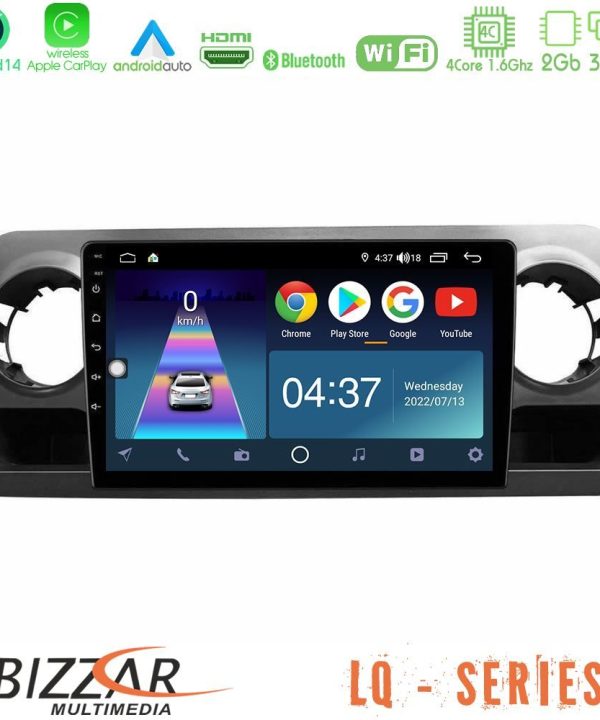 Kimpiris - Bizzar LQ Series 4Core Android14 2+32GB Mercedes Sprinter W907 Navigation Multimedia Tablet 10" Με Carplay & Android Auto