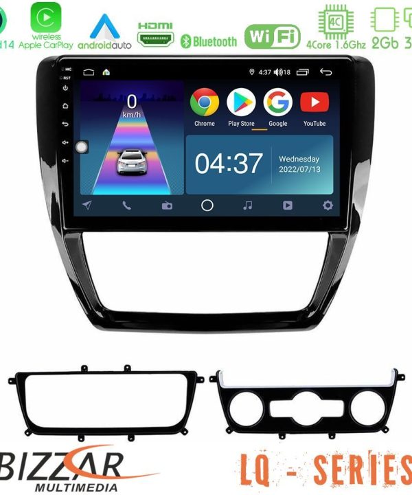 Kimpiris - Bizzar LQ Series 4Core Android14 2+32GB VW Jetta Navigation Multimedia Tablet 10" Με Carplay & Android Auto