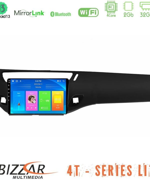 Kimpiris - Bizzar 4T Series Citroen C3/DS3 2009-2016 4Core Android13 2+32GB Navigation Multimedia Tablet 9"
