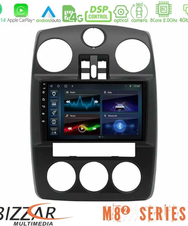 Kimpiris - Bizzar M8² Series 8Core Android14 4+32GB  Chrysler PT-Cruiser 2000-2005 Navigation Multimedia Tablet 9″ Με Carplay & Android Auto