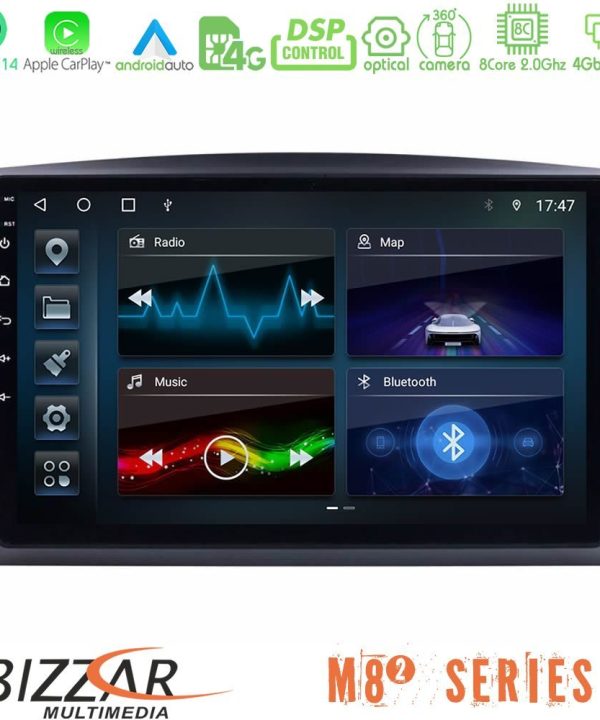 Kimpiris - Bizzar M8² Series 8Core Android14 4+32GB  Mercedes Vito 2015-2021 Navigation Multimedia Tablet 10" Με Carplay & Android Auto