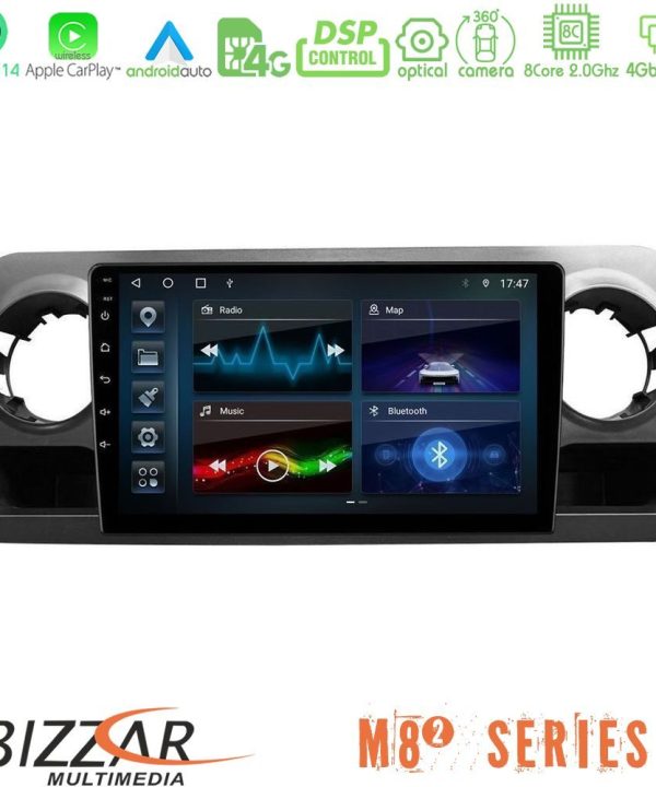 Kimpiris - Bizzar M8² Series 8Core Android14 4+32GB  Mercedes Sprinter W907 Navigation Multimedia Tablet 10" Με Carplay & Android Auto