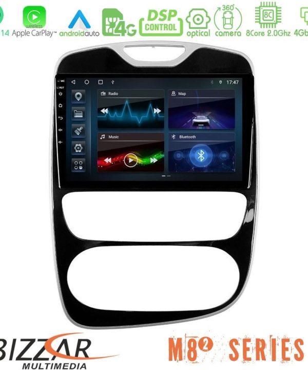 Kimpiris - Bizzar M8² Series 8Core Android14 4+32GB  Renault Clio 2016-2019 Navigation Multimedia Tablet 10" Με Carplay & Android Auto