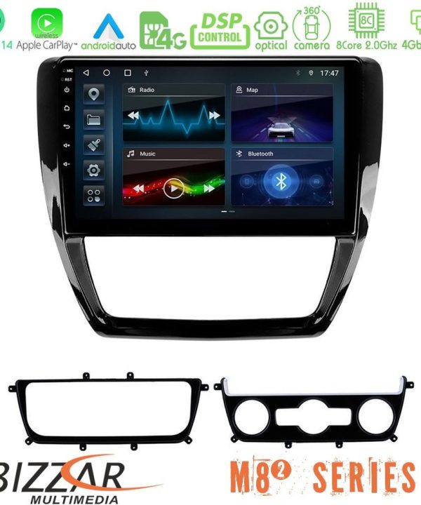 Kimpiris - Bizzar M8² Series 8Core Android14 4+32GB  VW Jetta Navigation Multimedia Tablet 10" Με Carplay & Android Auto