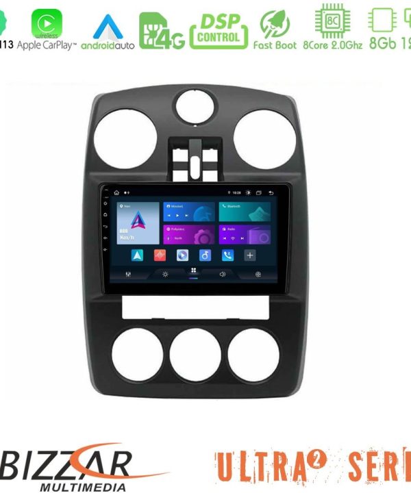 Kimpiris - Bizzar Ultra Series Chrysler PT-Cruiser 2000-2005 8core Android13 8+128GB Navigation Multimedia Tablet 9"