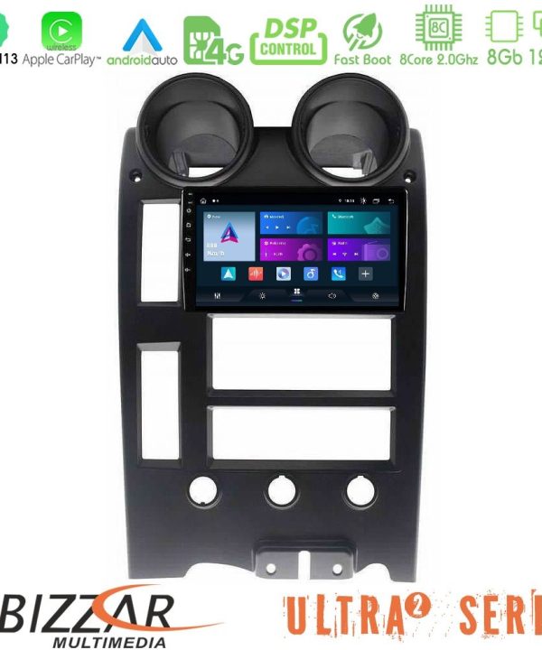 Kimpiris - Bizzar Ultra Series Hummer H2 2002-2007 8core Android13 8+128GB Navigation Multimedia Tablet 9"