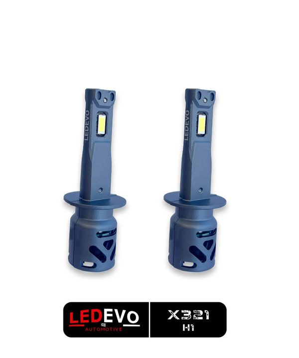 Alternative view of LED HEADLIGHTS H1 CANBUS 6000LM 60W 9-16V MINI DESIGN PLUG & PLAY LEDEVO X321