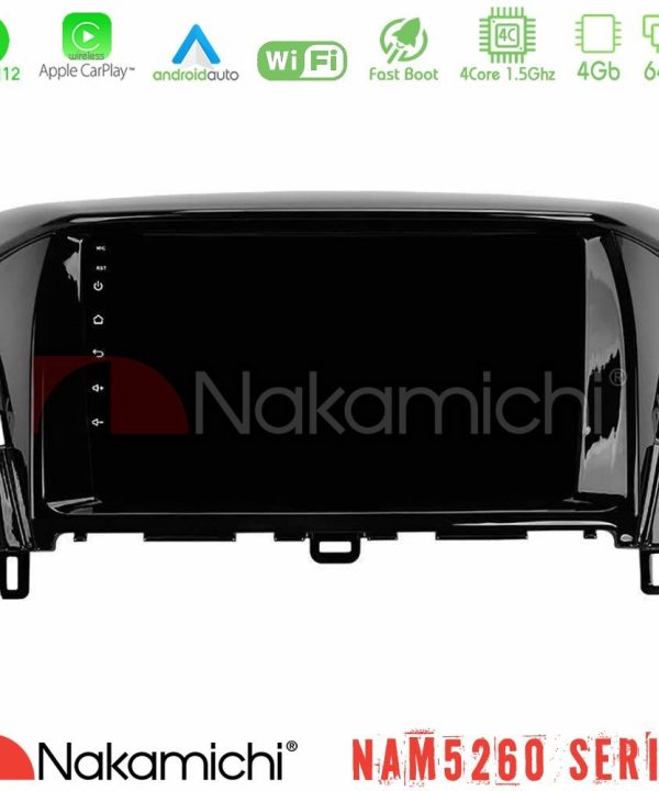 Kimpiris - Nakamichi NAM5260 Series 4Core Android12 4+64GB Mitsubishi Eclipse Cross Navigation Multimedia Tablet 9" Με Carplay & Android Auto