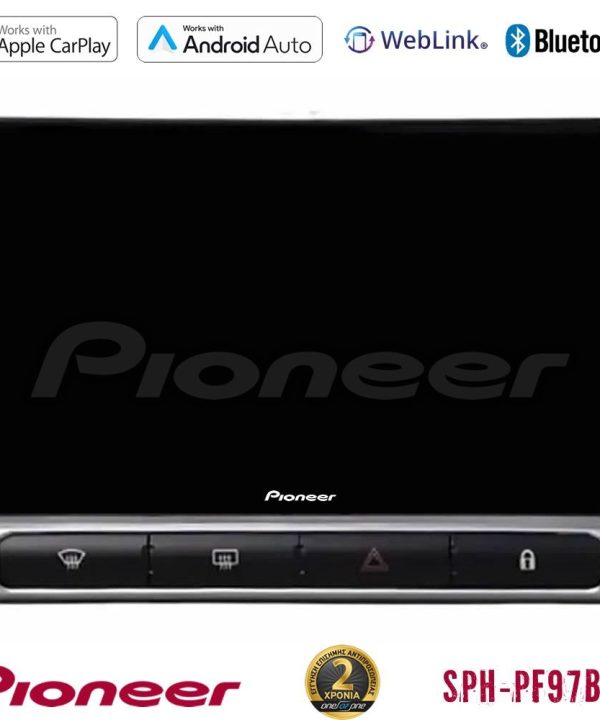 Kimpiris - Pioneer SPH-PF97BT Series Citroen C3 2016-> Multimedia Station 9" (Tablet Style) Με Carplay & Android Auto