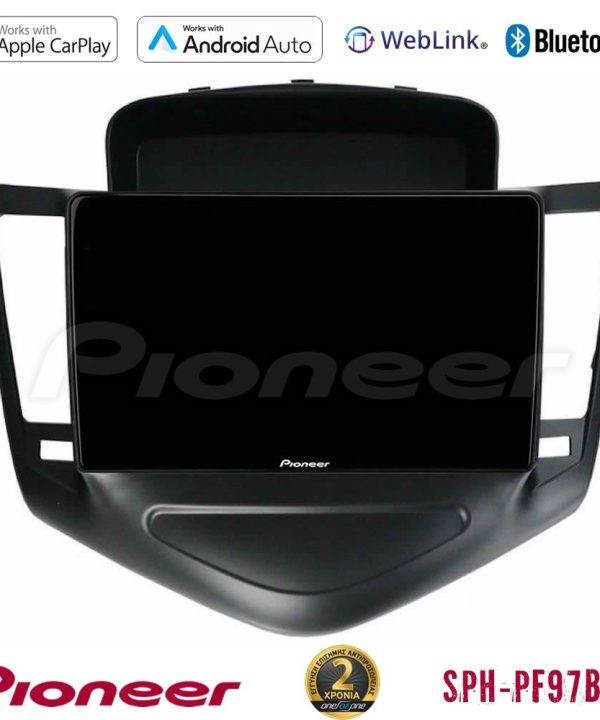Kimpiris - Pioneer SPH-PF97BT Series Chevrolet Cruze 2009-2012 Multimedia Station 9" (Tablet Style) Με Carplay & Android Auto (Μαύρο)