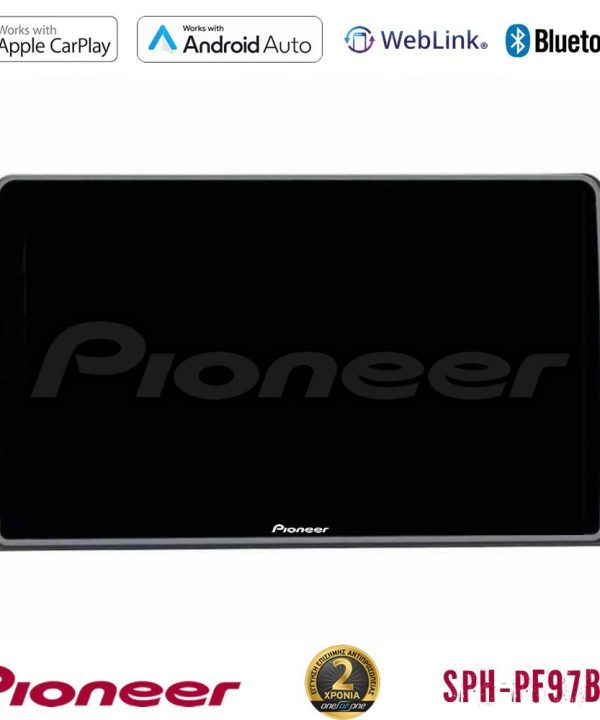 Kimpiris - Pioneer SPH-PF97BT Series Dacia Duster 2022-2024    Multimedia Station 9" (Tablet Style) Με Carplay & Android Auto