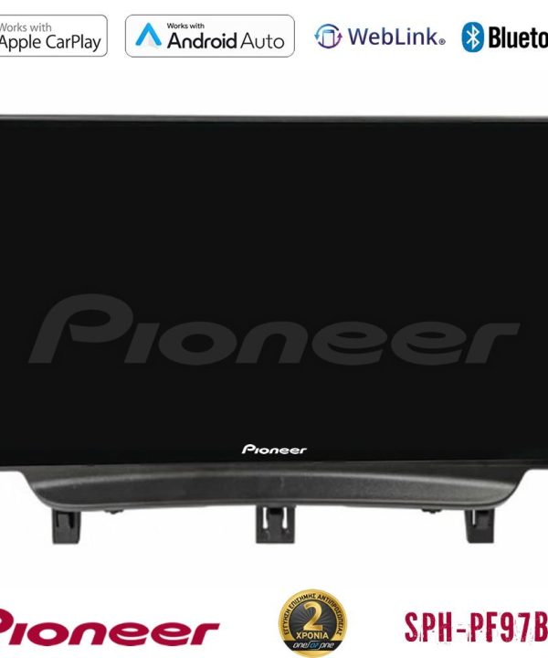 Kimpiris - Pioneer SPH-PF97BT Series Ford Courier 2015-2023 Multimedia Station 9" (Tablet Style) Με Carplay & Android Auto