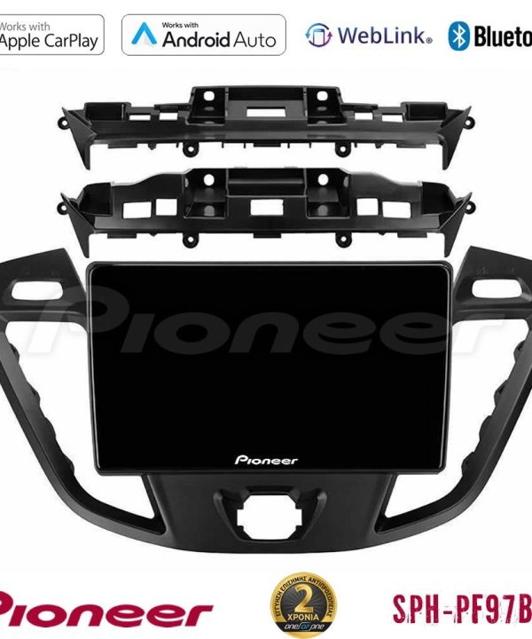 Kimpiris - Pioneer SPH-PF97BT Series    Ford Transit Custom/Tourneo Custom Multimedia Station 9" (Tablet Style) Με Carplay & Android Auto