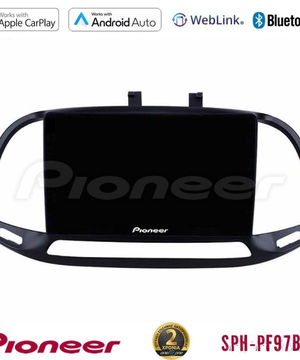 Kimpiris - Pioneer SPH-PF97BT Series    Fiat Doblo 2015-2022 Multimedia Station 9" (Tablet Style) Με Carplay & Android Auto