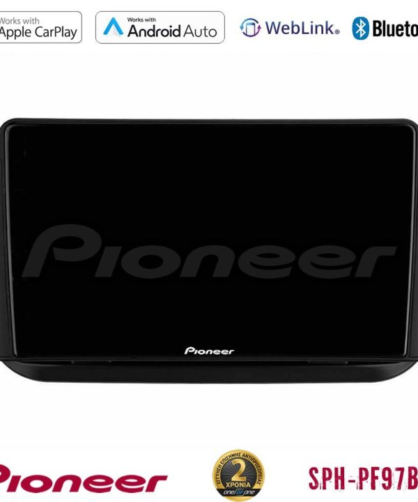 Kimpiris - Pioneer SPH-PF97BT Series    Fiat Fiorino/Citroen Nemo/Peugeot Bipper Multimedia Station 9" (Tablet Style) Με Carplay & Android Auto