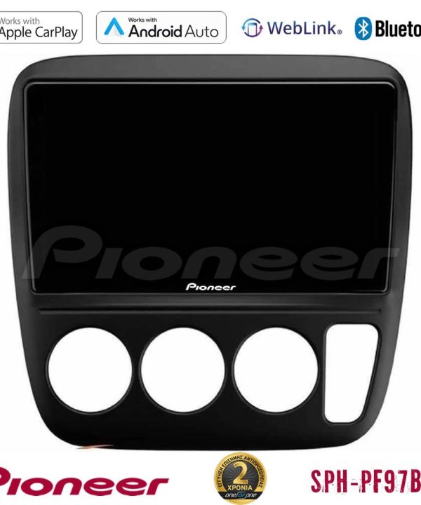 Kimpiris - Pioneer SPH-PF97BT Series    Honda CRV 1997-2001 Multimedia Station 9" (Tablet Style) Με Carplay & Android Auto