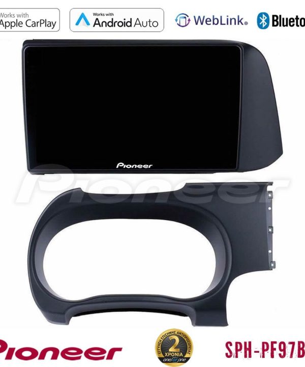 Kimpiris - Pioneer SPH-PF97BT Series    Hyundai i10 Multimedia Station 9" (Tablet Style) Με Carplay & Android Auto