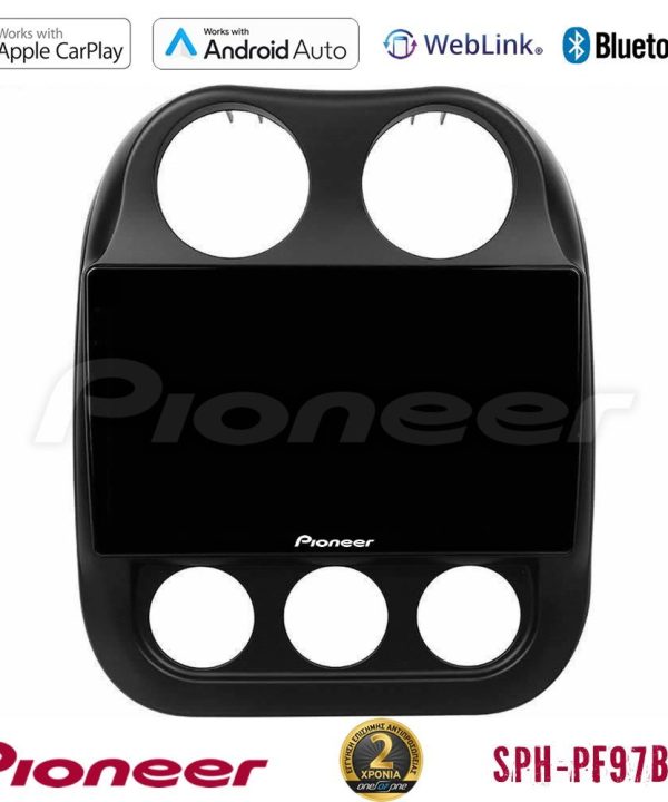 Kimpiris - Pioneer SPH-PF97BT Series    Jeep Compass 2012-2016 Multimedia Station 9" (Tablet Style) Με Carplay & Android Auto