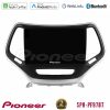 Kimpiris - Pioneer SPH-PF97BT Series    Jeep Cherokee 2014-2019 Multimedia Station 9" (Tablet Style) (Ασημί Χρώμα) Με Carplay & Android Auto