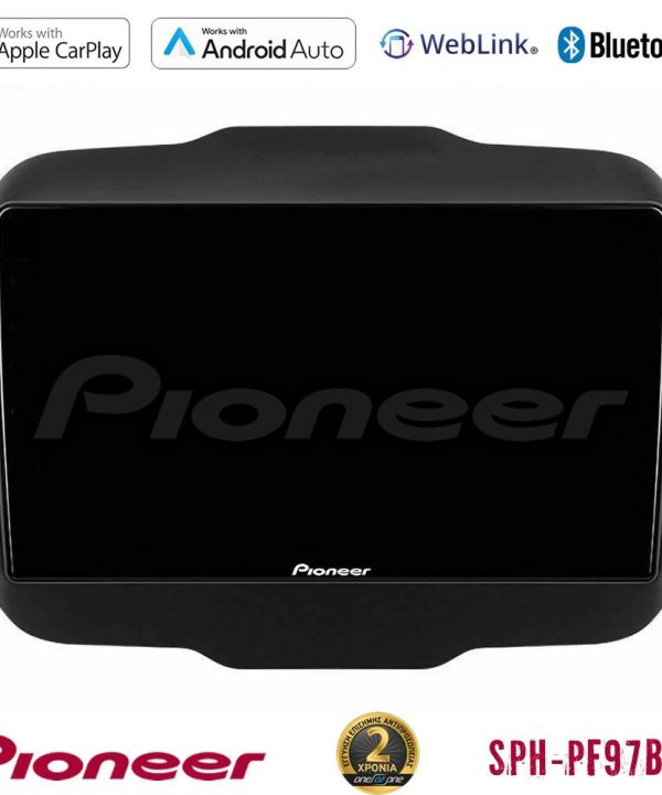 Kimpiris - Pioneer SPH-PF97BT Series    Jeep Renegade 2015-2019 Multimedia Station 9" (Tablet Style) Με Carplay & Android Auto