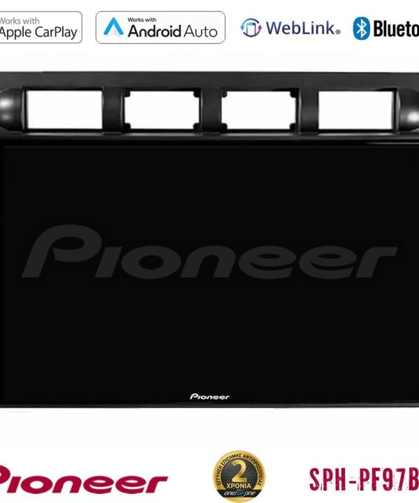 Kimpiris - Pioneer SPH-PF97BT Series Kia Picanto 2004-2007    Multimedia Station 9" (Tablet Style) Με Carplay & Android Auto