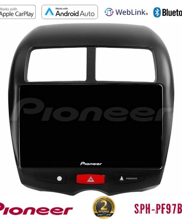 Kimpiris - Pioneer SPH-PF97BT Series    Mitsubishi ASX Multimedia Station 9" (Tablet Style) Με Carplay & Android Auto