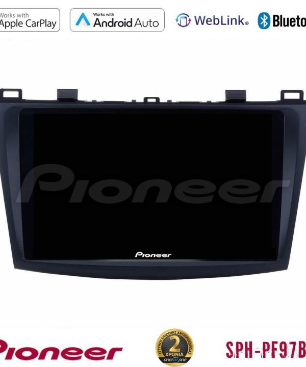 Kimpiris - Pioneer SPH-PF97BT Series    Mazda 3 2009-2014 Multimedia Station 9" (Tablet Style) Με Carplay & Android Auto