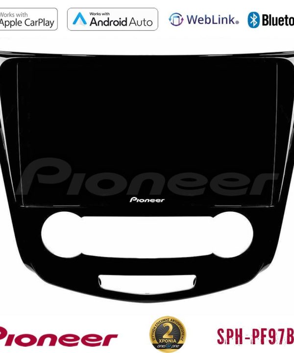 Kimpiris - Pioneer SPH-PF97BT Series    Nissan Qashqai J11 (Manual A/C) Multimedia Station 9" (Tablet Style) Με Carplay & Android Auto